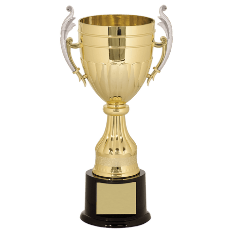 11" Gold/Silver Plastic Completed Cup Trophy