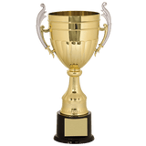 16 3/4" Gold/Silver Plastic Completed Cup Trophy