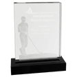 6 1/4" x 8" Crystal 3D Male Golf