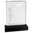 6 1/4" x 8" Crystal 3D Female Golf