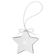 3" Crystal Star Ornament
