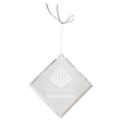 3" Crystal Diamond Ornament