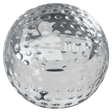3 1/8" Crystal Golf Ball Paperweight