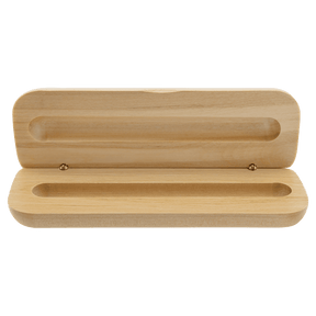 6 3/4" x 2 1/8" Maple Pen Case  (Case Only, pen not included)