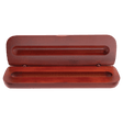 6 3/4" x 2 1/8" Rosewood Finish Pen Case (Case only, pen not included)