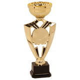 9 5/8" Gold Ribbon 2" Insert Holder Easy Cup Kit