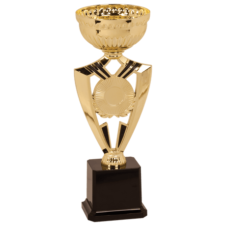 11 1/4" Gold Ribbon 2" Insert Holder Easy Cup Kit