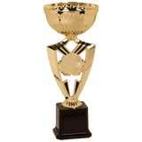 13 1/2" Gold Ribbon 2" Insert Holder Easy Cup Kit