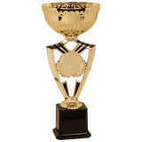 15" Gold Ribbon 2" Insert Holder Easy Cup Kit