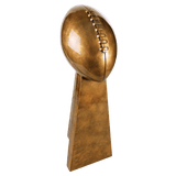 Antique Gold 10 1/4" Football Resin