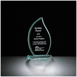 7 1/2" Flame Series Glass Award