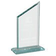 4 3/4" x 8 1/2" Zenith Series Glass Award