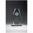 5 1/2" x 9" Premium Series Jade Glass Award