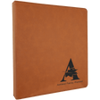 10 1/2" x 11 1/2" Rawhide Laserable Leatherette 3 Ring Binder with 1" Slant D Rings