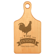 13 1/2" x 7" Maple Paddle Shaped Cutting Board