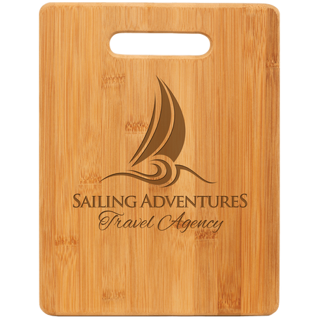 11 1/2" x 8 3/4" Bamboo Rectangle Cutting Board