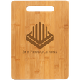 13 3/4" x 9 3/4" Bamboo Rectangle Cutting Board