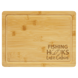 11 1/2" x 8 3/4" Bamboo Cutting Board with Drip Ring