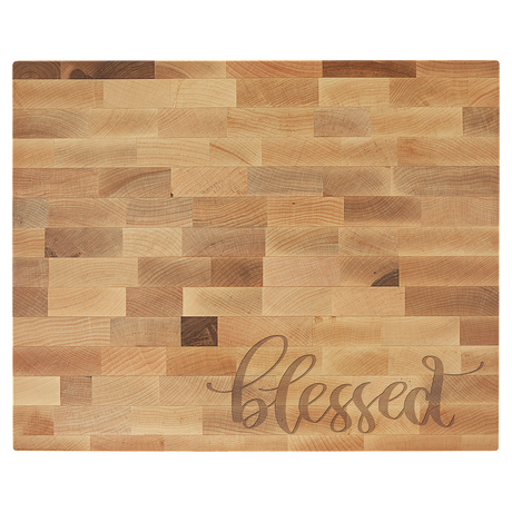 16" x 13" x 1 1/2" Maple Butcherblock Cutting Board