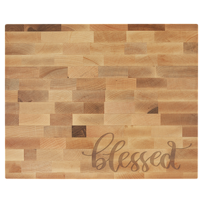 16" x 13" x 1 1/2" Maple Butcherblock Cutting Board