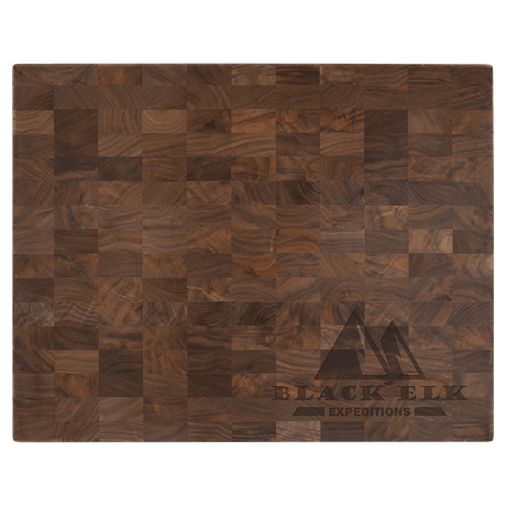 16" x 13" x 1 3/8" Walnut Butcherblock Cutting Board