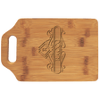 9" x 6" Bamboo Cutting Board with Handle