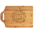 15" x 10 1/4" Bamboo Cutting Board with Handle