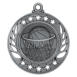 2 1/4" Basketball Galaxy Medal