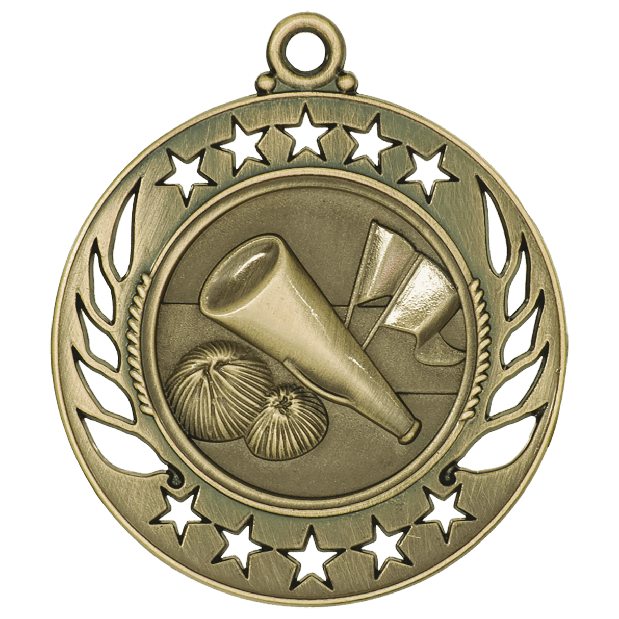 2 1/4" Cheer Galaxy Medal