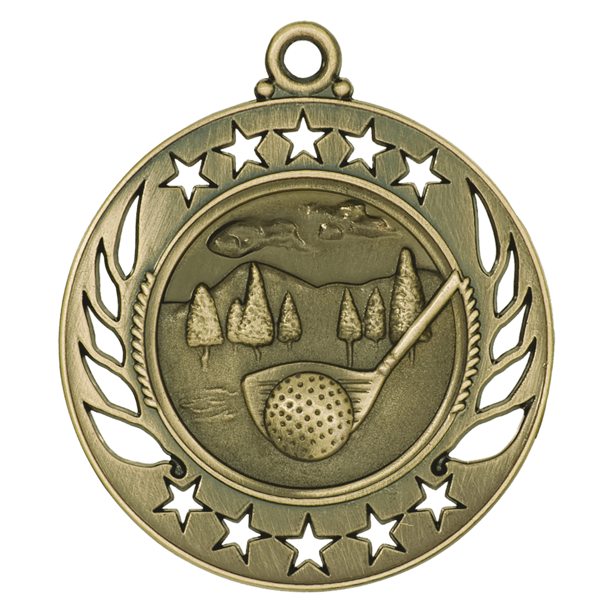 2 1/4" Golf Galaxy Medal