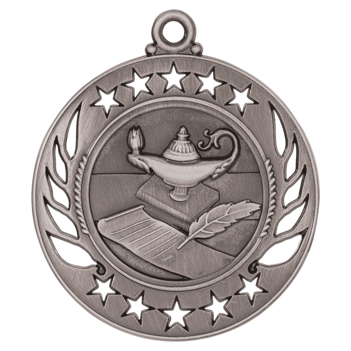 2 1/4" Lamp of Knowledge Galaxy Medal