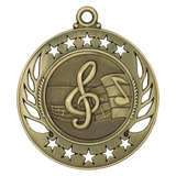 2 1/4" Music Galaxy Medal