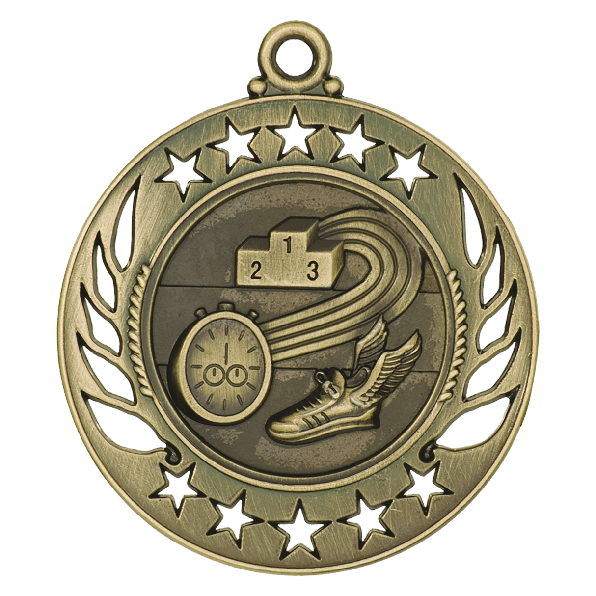 2 1/4" Track Galaxy Medal