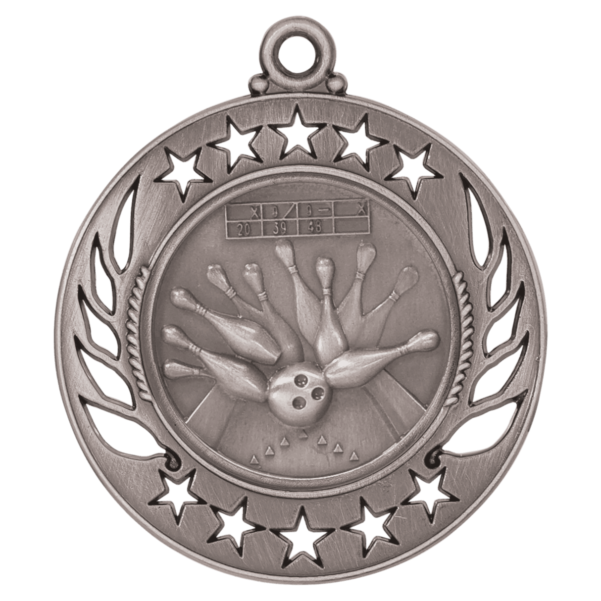 2 1/4" Bowling Galaxy Medal