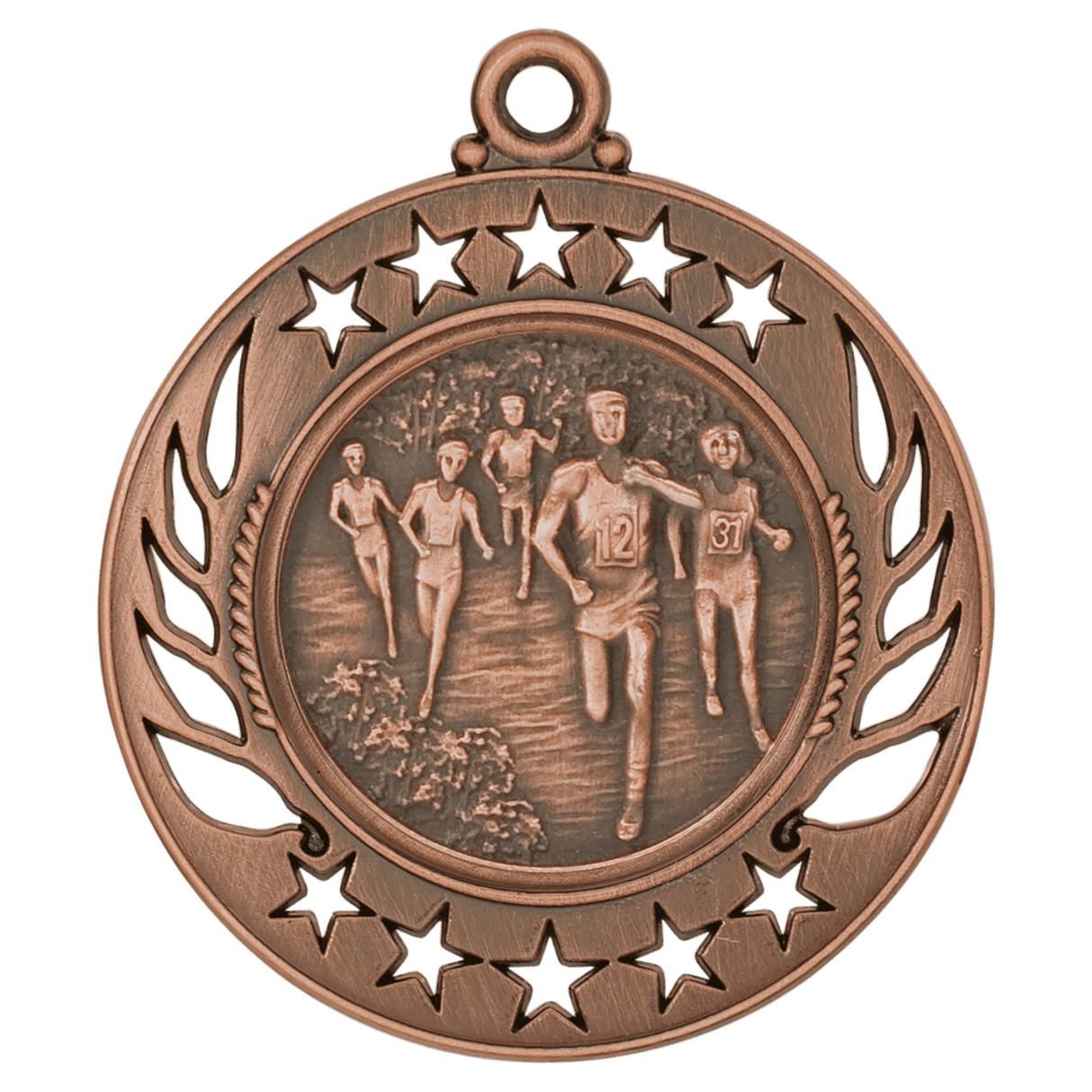 2 1/4" Cross Country Galaxy Medal