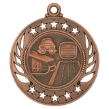 2 1/4" Swimming Galaxy Medal