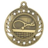 2 1/4" Tennis Galaxy Medal