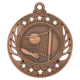2 1/4" Volleyball Galaxy Medal