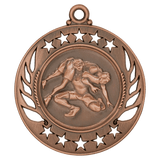 2 1/4" Wrestling Galaxy Medal