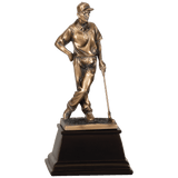 9" Bronze Male Golf Resin Award