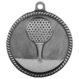 2" Golf High Relief Medal