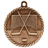 2" Hockey High Relief Medal
