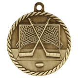 2" Hockey High Relief Medal
