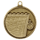2" Swimming High Relief Medal