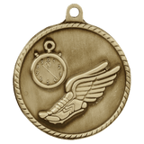 2" Track High Relief Medal