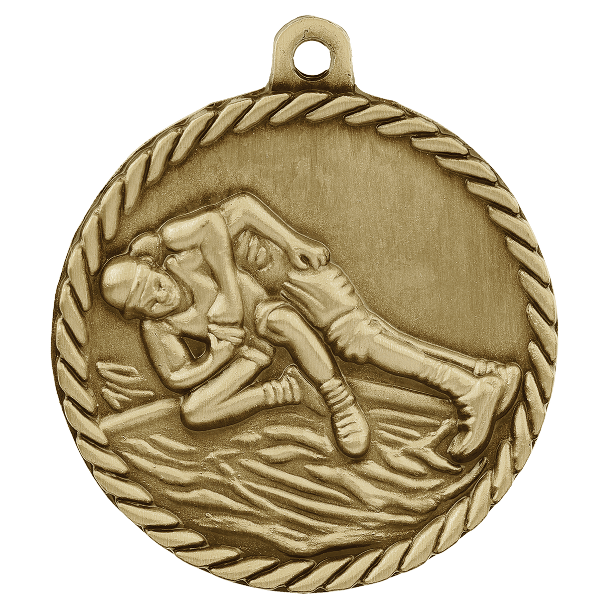 2" Wrestling High Relief Medal