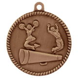 2" Cheer High Relief Medal