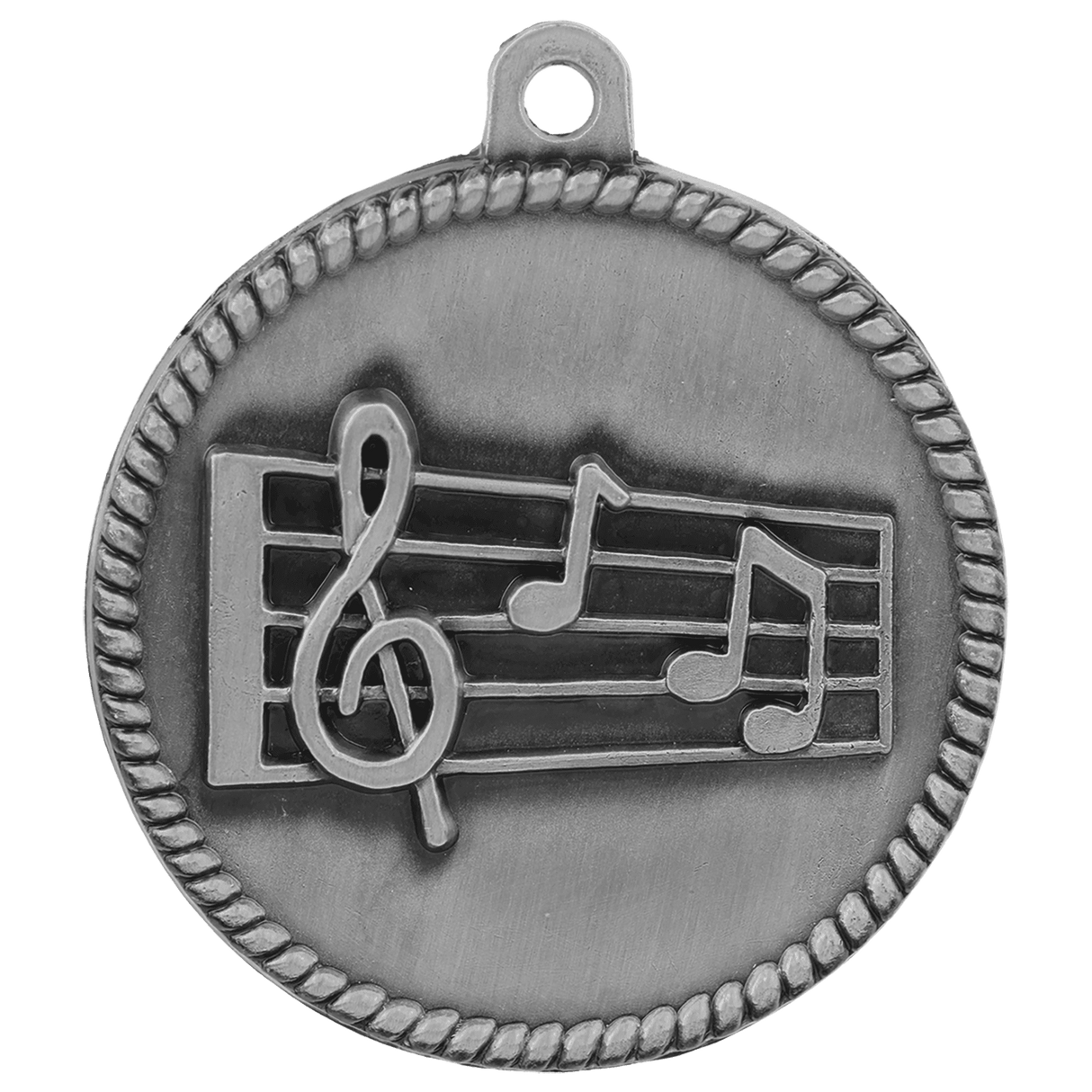 2" Music High Relief Medal