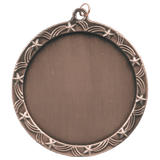 2 1/2" Stars 2" Insert Holder Medal