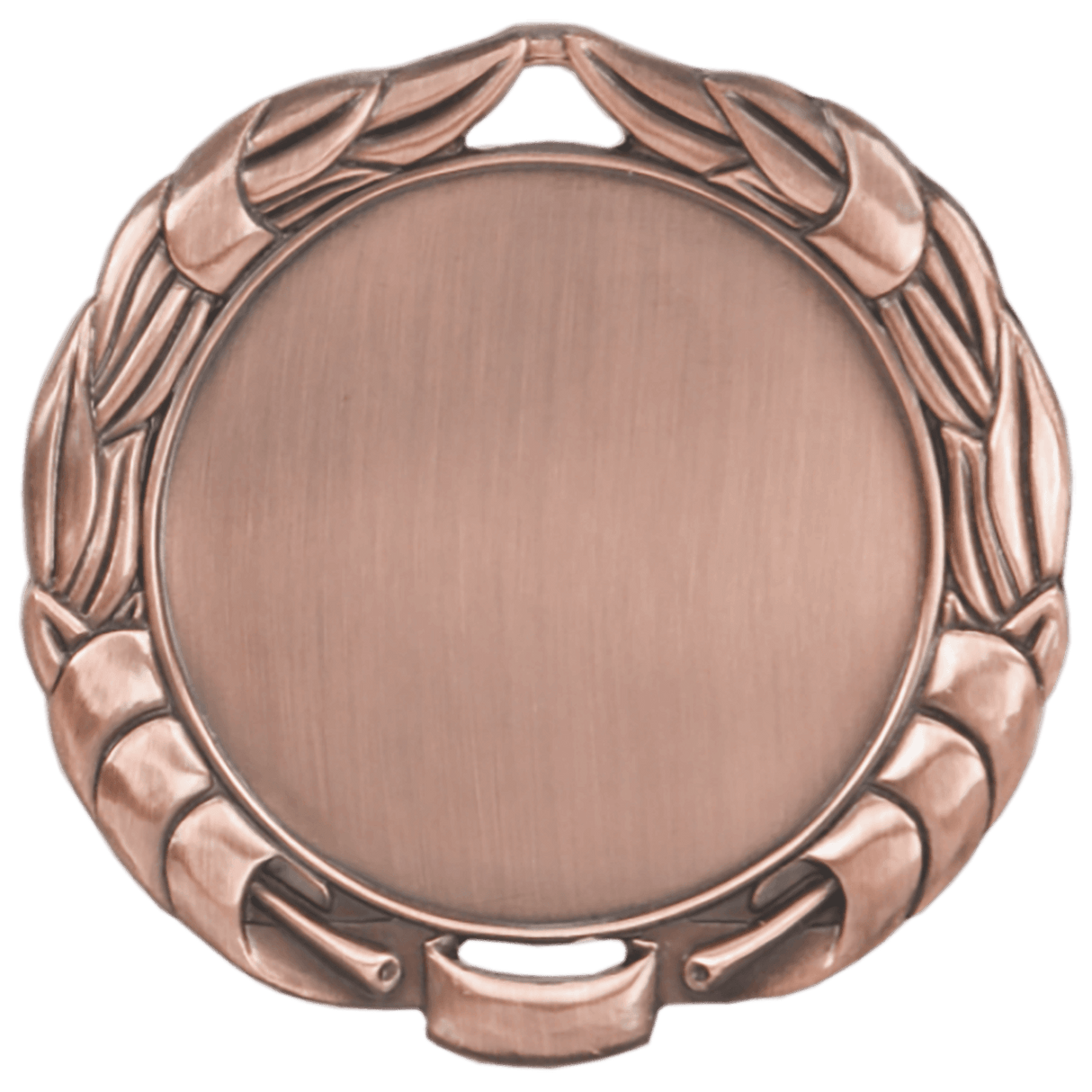 2 3/4" Wreath 2" Insert Holder Medal (double sided)